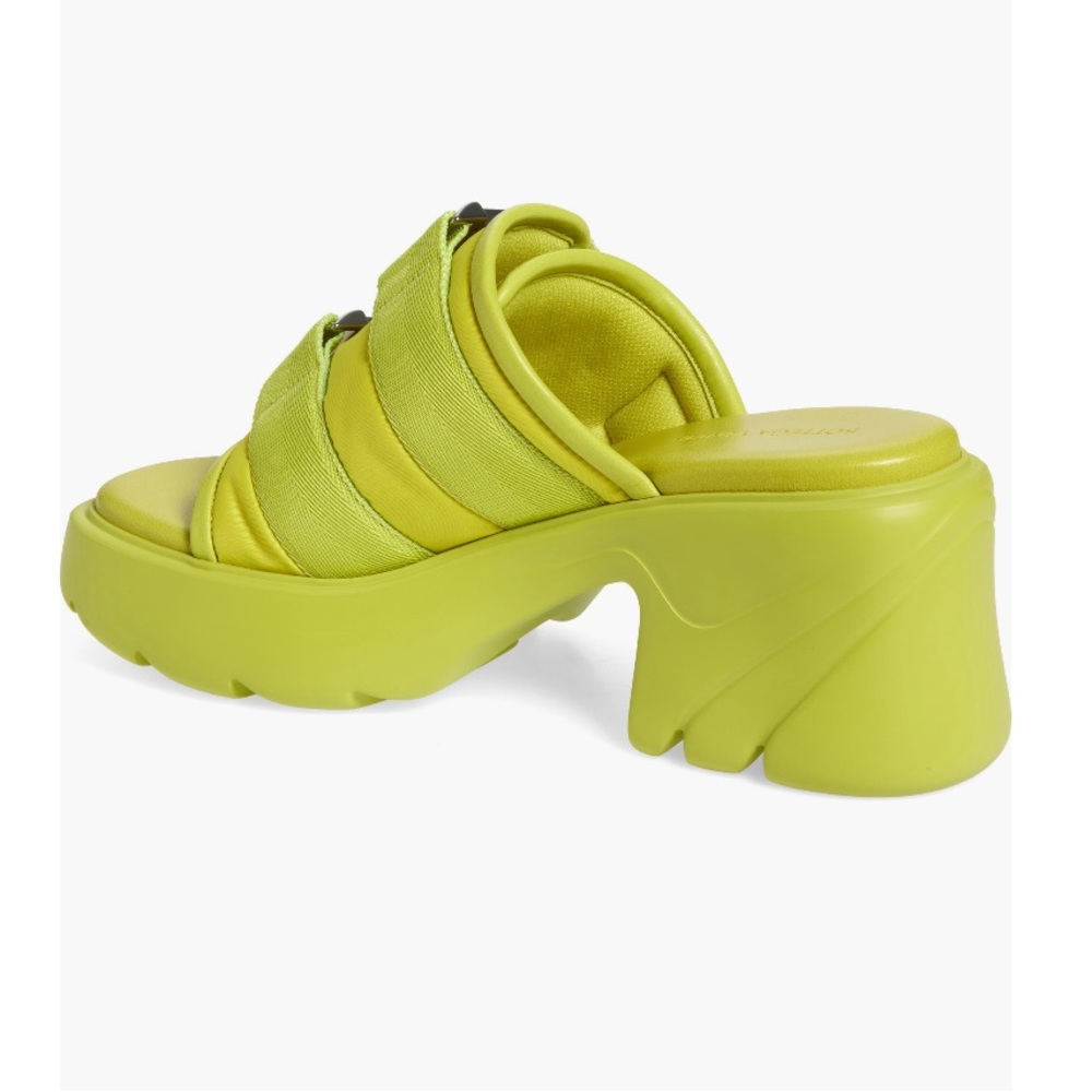 + BOTTEGA VENETA + Flash Double Buckle Platform Slide Sandal - Picture 5 of 14